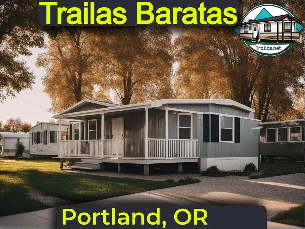 Explora parques de trailas en renta económicos con información de contacto y direcciones para vivir asequiblemente en Portland, Oregón.
