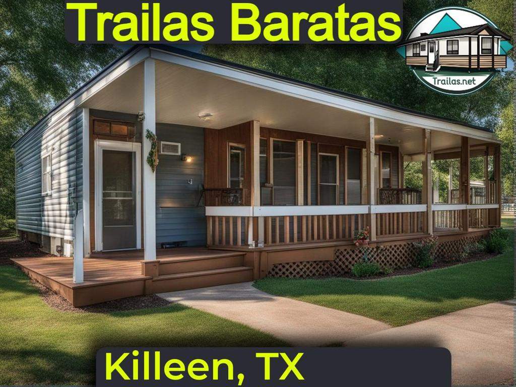 Obtén teléfonos y direcciones de parques de trailas en renta para un alojamiento accesible en Killeen, Texas.