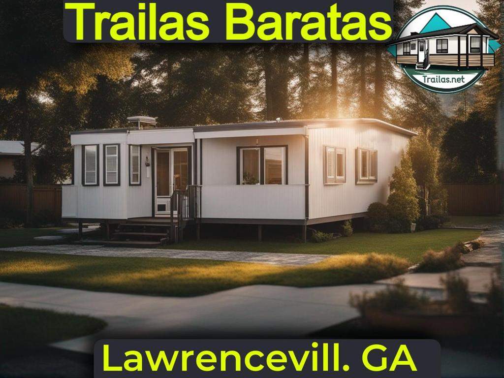 Teléfonos y direcciones de parques de trailas a precios baratos para una vivienda económica en Lawrenceville, Georgia.