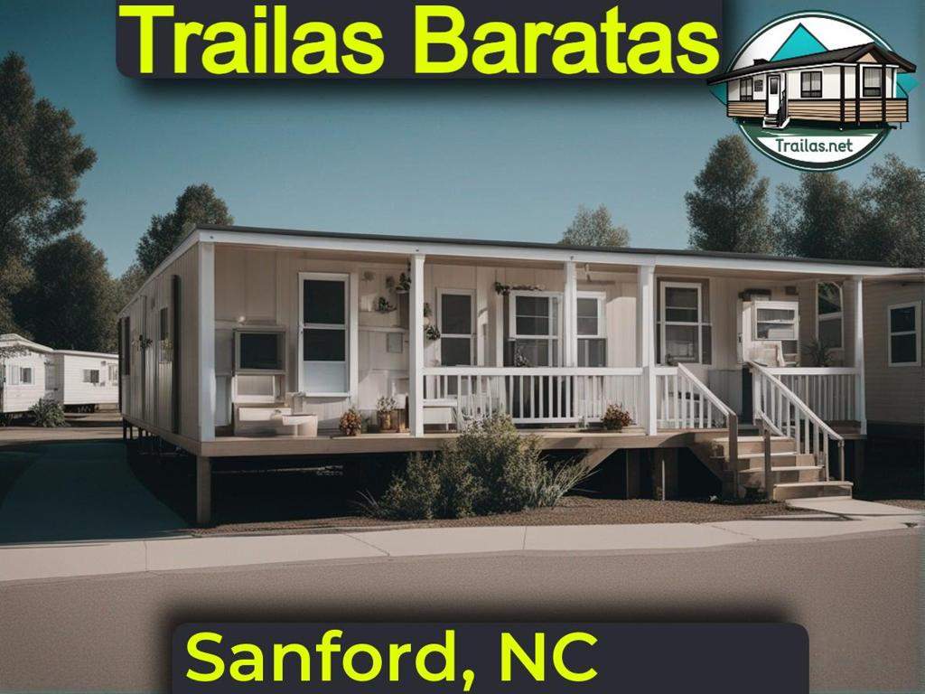 Teléfonos y direcciones de parques de trailas a precios bajos para una vida asequible en Sanford, Carolina del Norte (North Carolina).