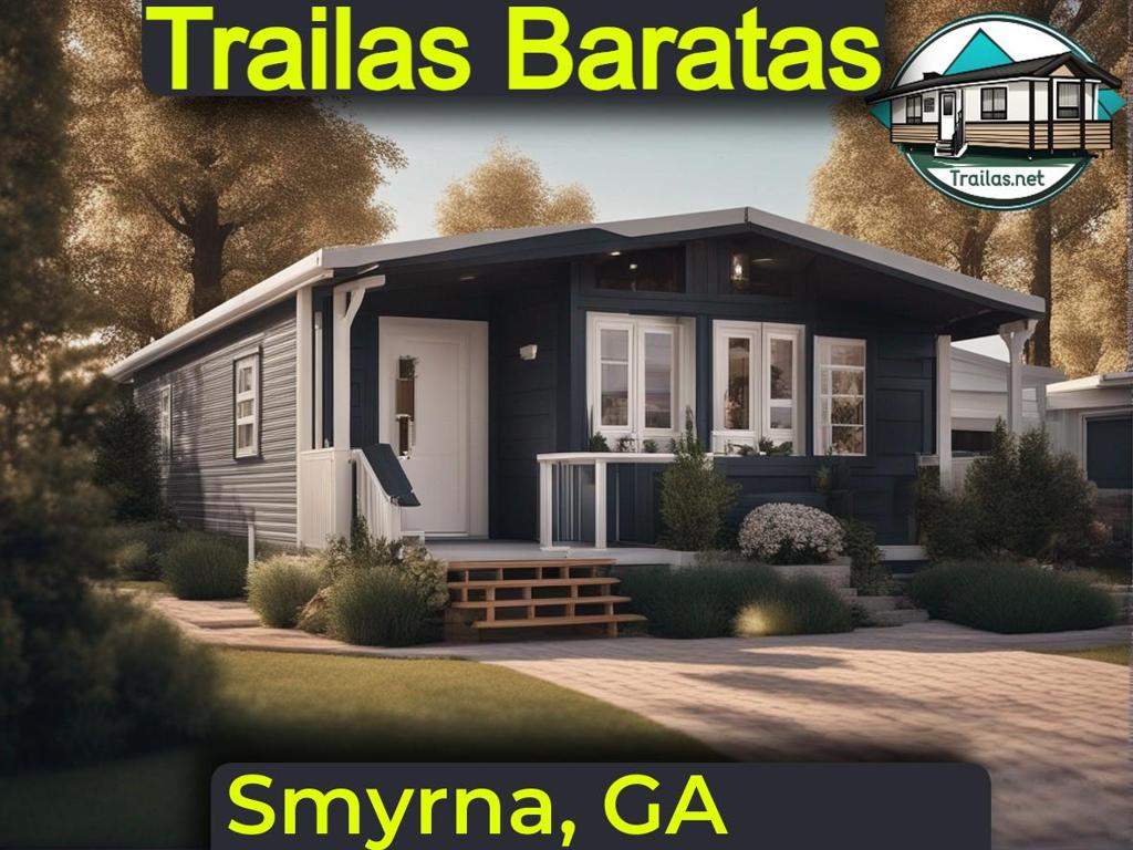 Teléfonos y direcciones de parques de trailas en renta para una opción de vivienda asequible en Smyrna, Georgia.