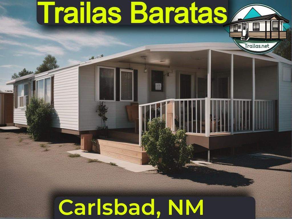 Parques de trailas baratos en alquiler con información de contacto y direcciones para una vivienda alcanzable en Carlsbad, Nuevo México (New Mexico).