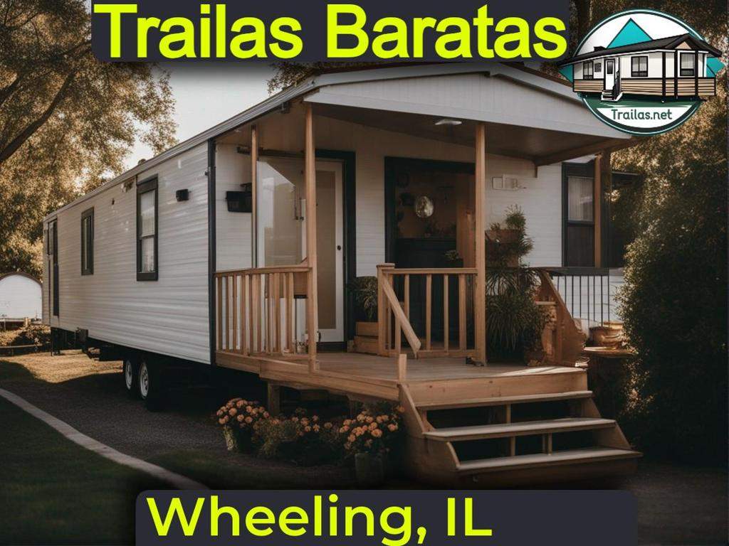 Explora parques de trailas en renta económicos con información de contacto y direcciones para vivir asequiblemente en Wheeling, Illinois.