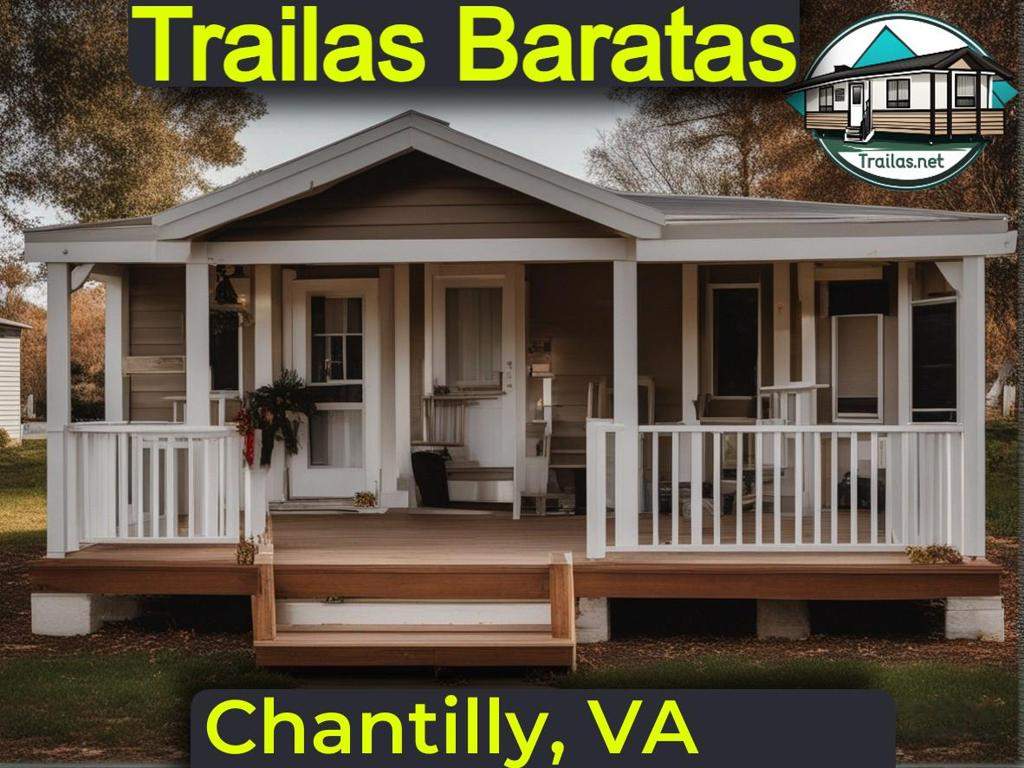 Inspecciona parques de trailas con contacto y direcciones para una opción de vivienda asequible en Chantilly, Virginia.