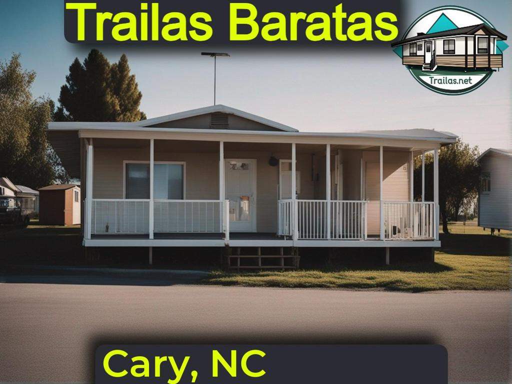 Obtén teléfonos y direcciones de parques de trailas en renta para un alojamiento accesible en Cary, Carolina del Norte (North Carolina).