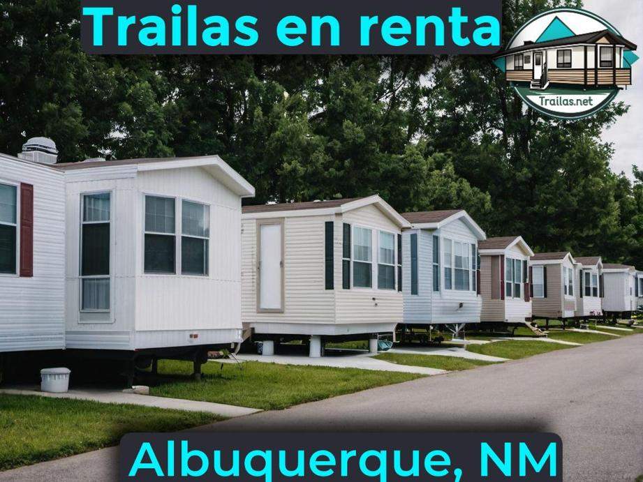 Parqueaderos y parques de trailas de renta disponibles para vivir cerca de Albuquerque NM