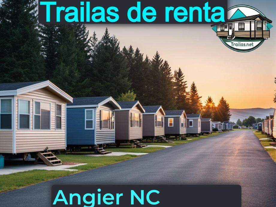 Parqueaderos y parques de trailas de renta disponibles para vivir cerca de Angier NC