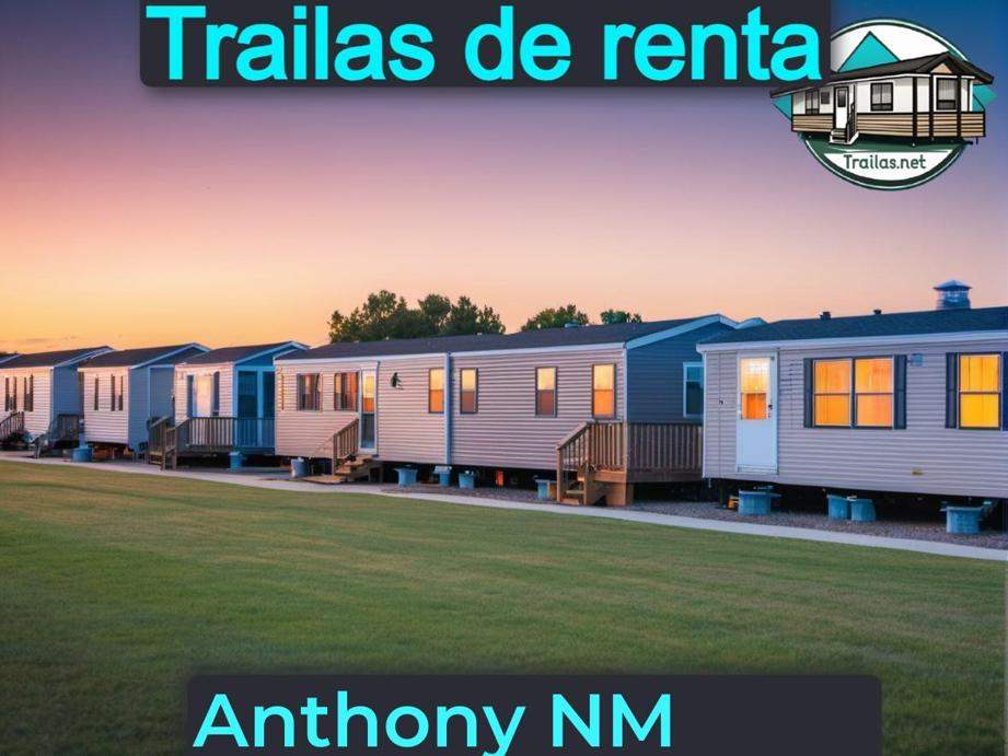 Parqueaderos y parques de trailas de renta disponibles para vivir cerca de Anthony NM