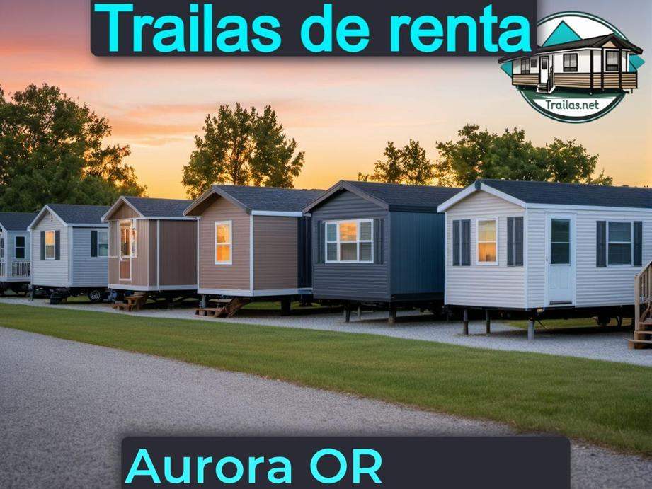 Parqueaderos y parques de trailas de renta disponibles para vivir cerca de Aurora OR
