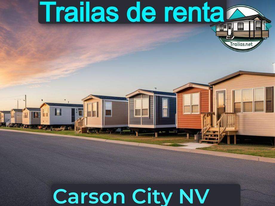 Parqueaderos y parques de trailas de renta disponibles para vivir cerca de Carson City NV
