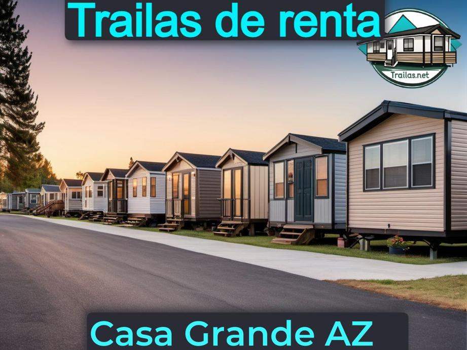 Parqueaderos y parques de trailas de renta disponibles para vivir cerca de Casa Grande AZ