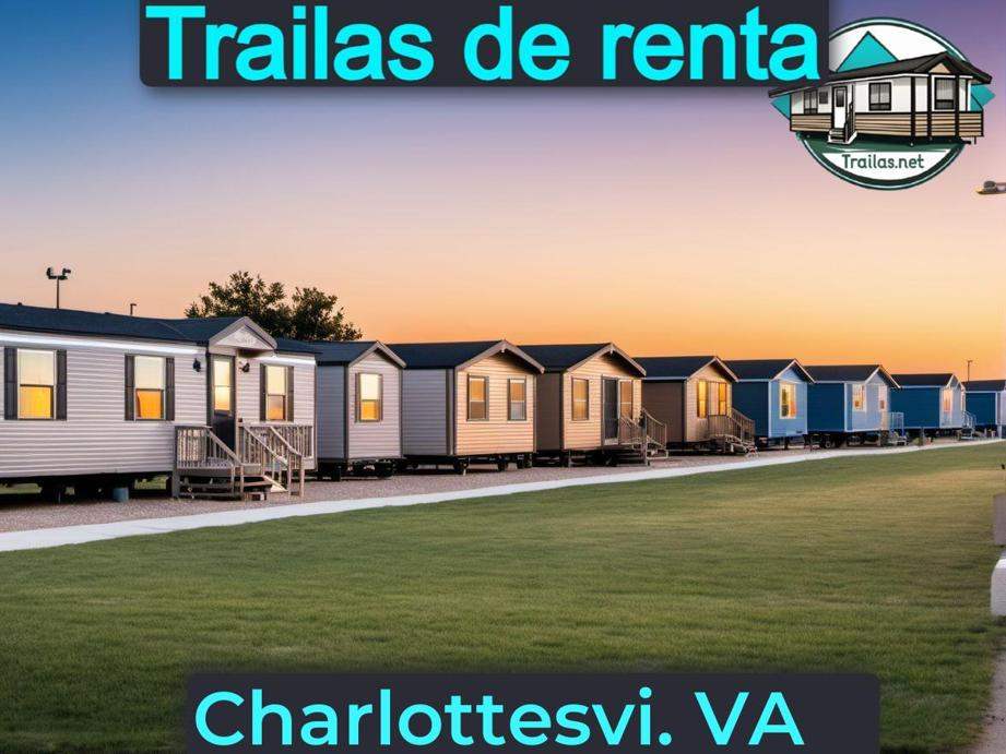 Parqueaderos y parques de trailas de renta disponibles para vivir cerca de Charlottesville VA