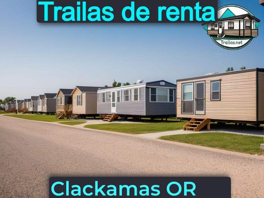 Parqueaderos y parques de trailas de renta disponibles para vivir cerca de Clackamas OR