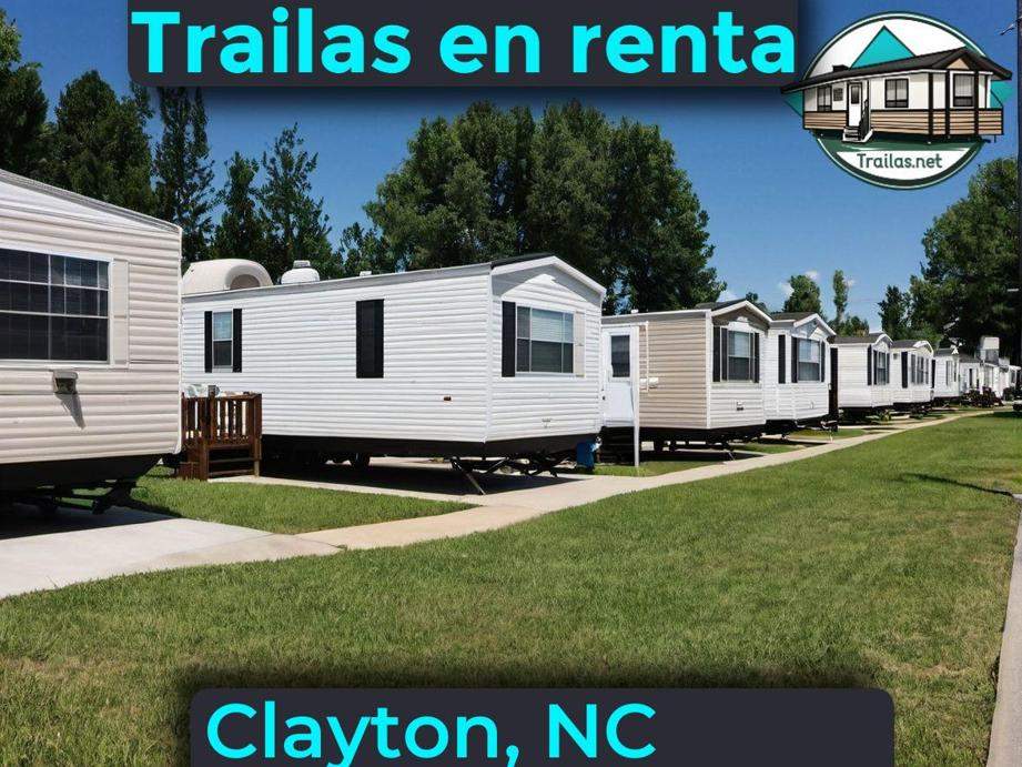 Parqueaderos y parques de trailas de renta disponibles para vivir cerca de Clayton NC