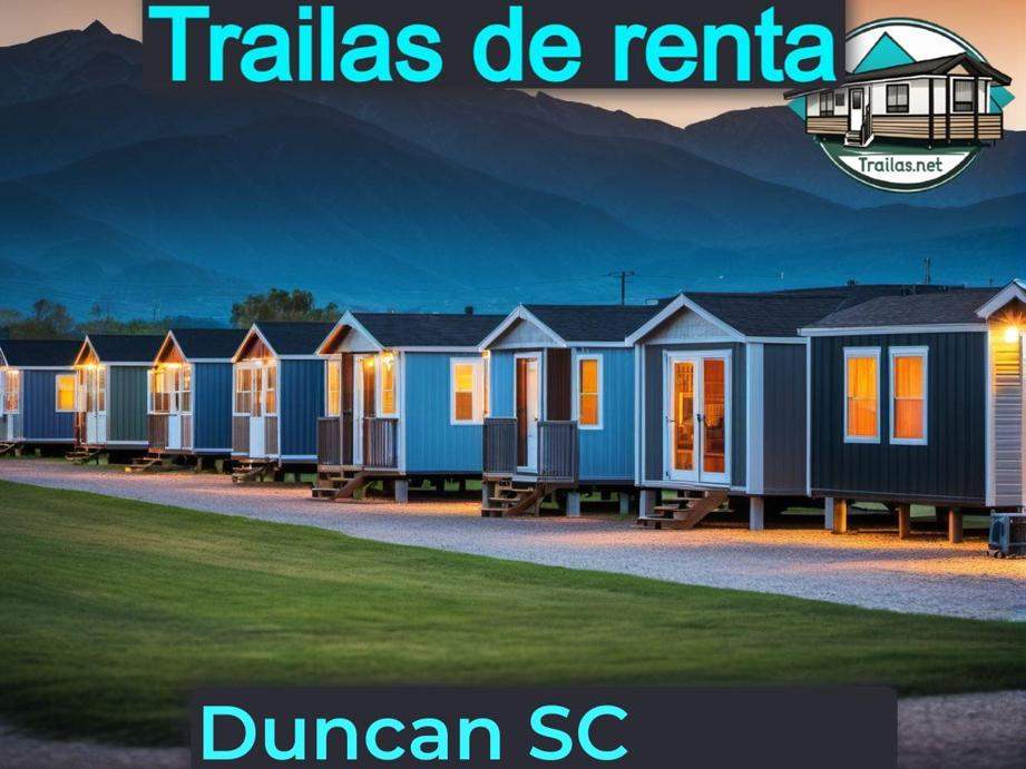 Parqueaderos y parques de trailas de renta disponibles para vivir cerca de Duncan SC