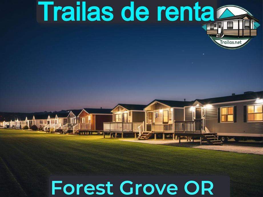 Parqueaderos y parques de trailas de renta disponibles para vivir cerca de Forest Grove OR