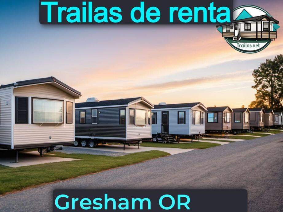 Parqueaderos y parques de trailas de renta disponibles para vivir cerca de Gresham OR