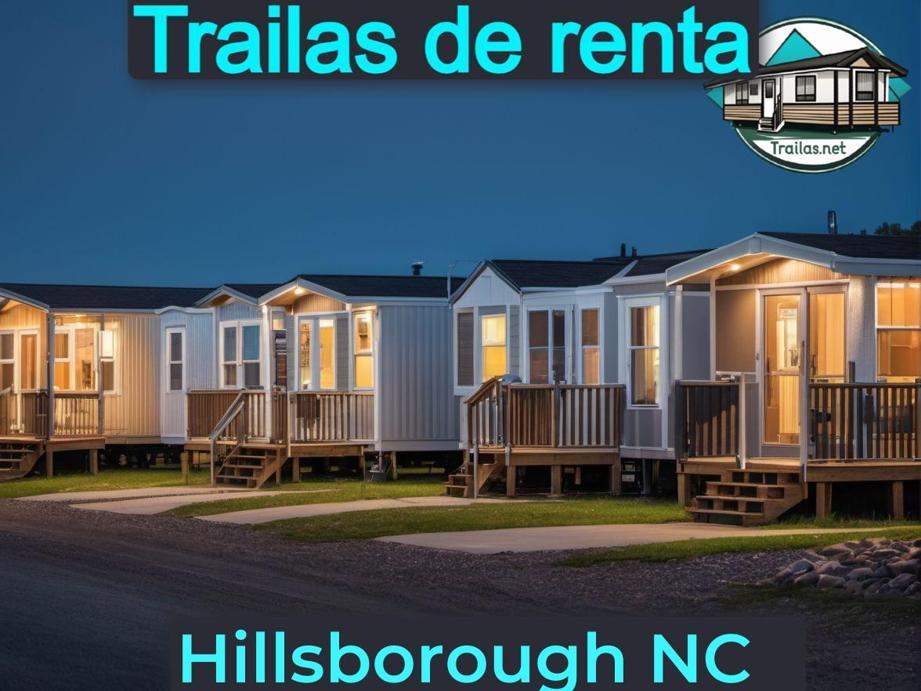 Parqueaderos y parques de trailas de renta disponibles para vivir cerca de Hillsborough NC