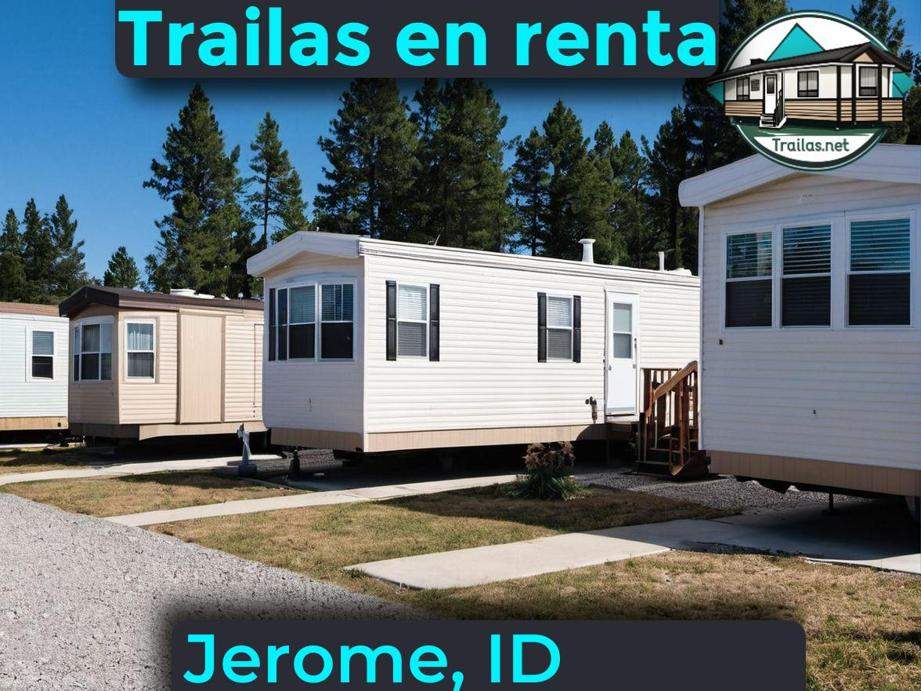 Parqueaderos y parques de trailas de renta disponibles para vivir cerca de Jerome ID