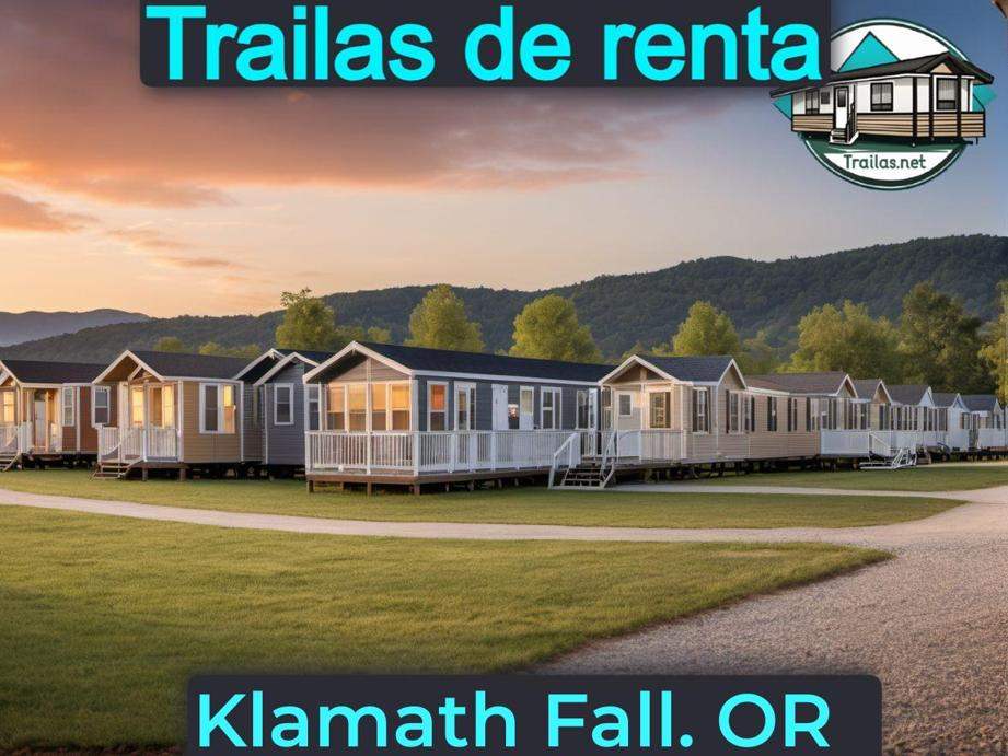 Parqueaderos y parques de trailas de renta disponibles para vivir cerca de Klamath Falls OR