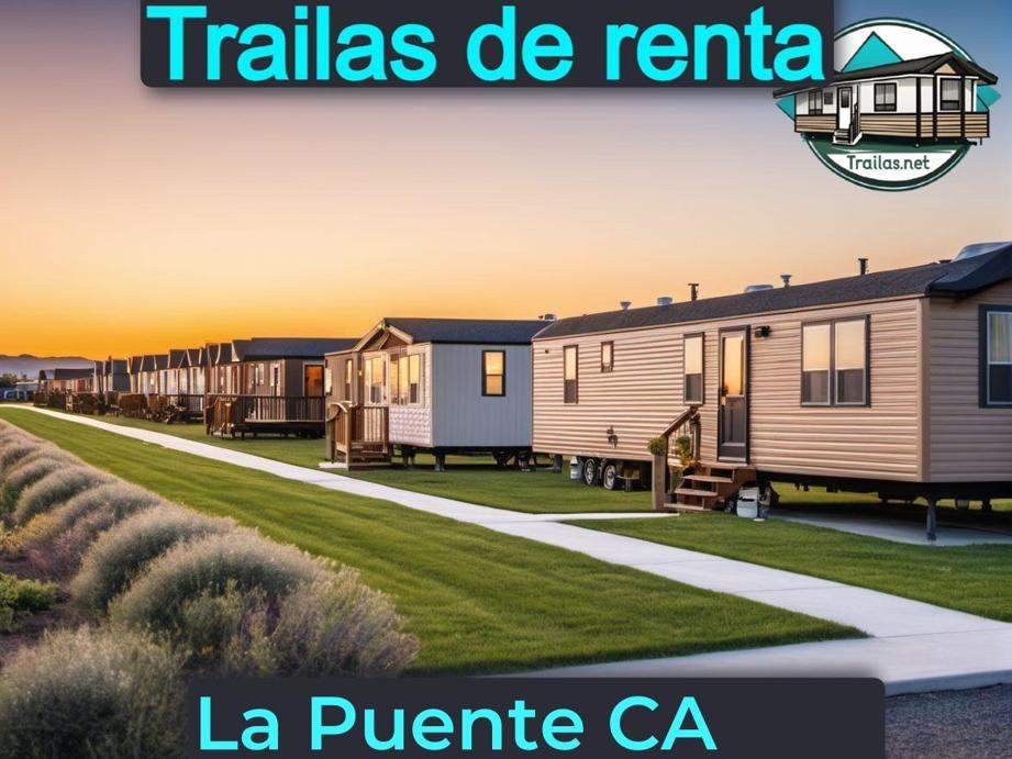 Parqueaderos y parques de trailas de renta disponibles para vivir cerca de La Puente CA