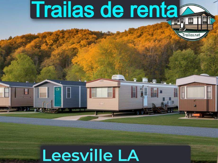 Parqueaderos y parques de trailas de renta disponibles para vivir cerca de Leesville LA