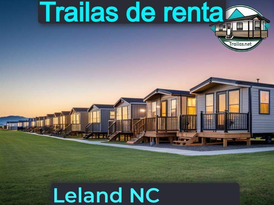 Parqueaderos y parques de trailas de renta disponibles para vivir cerca de Leland NC