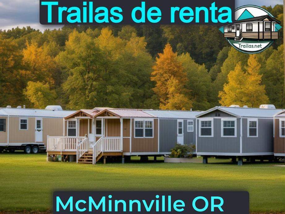 Parqueaderos y parques de trailas de renta disponibles para vivir cerca de McMinnville OR