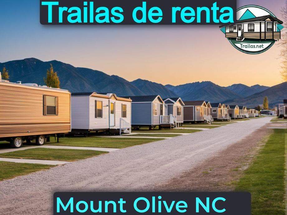 Parqueaderos y parques de trailas de renta disponibles para vivir cerca de Mount Olive NC