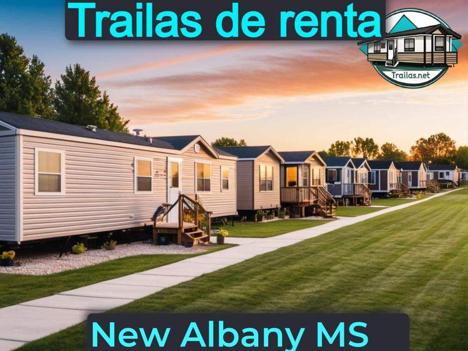 Parqueaderos y parques de trailas de renta disponibles para vivir cerca de New Albany MS