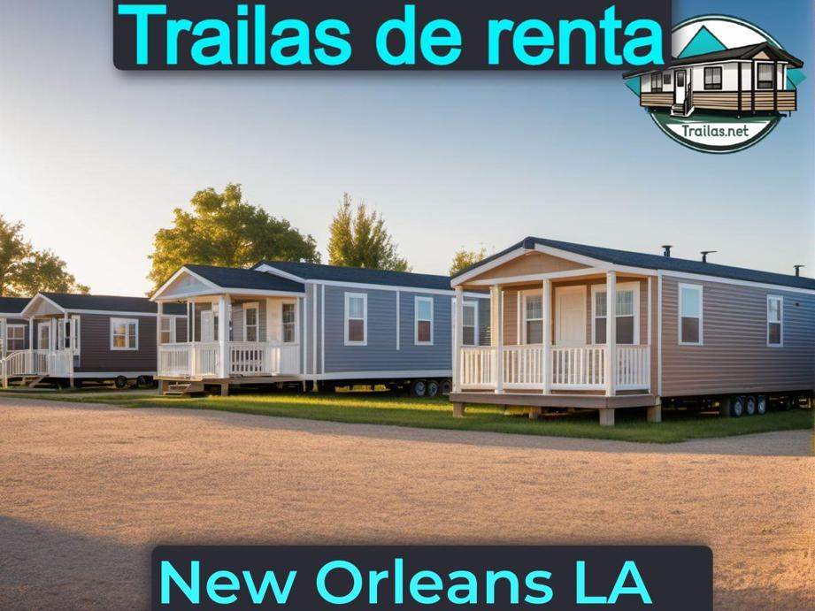 Parqueaderos y parques de trailas de renta disponibles para vivir cerca de New Orleans LA