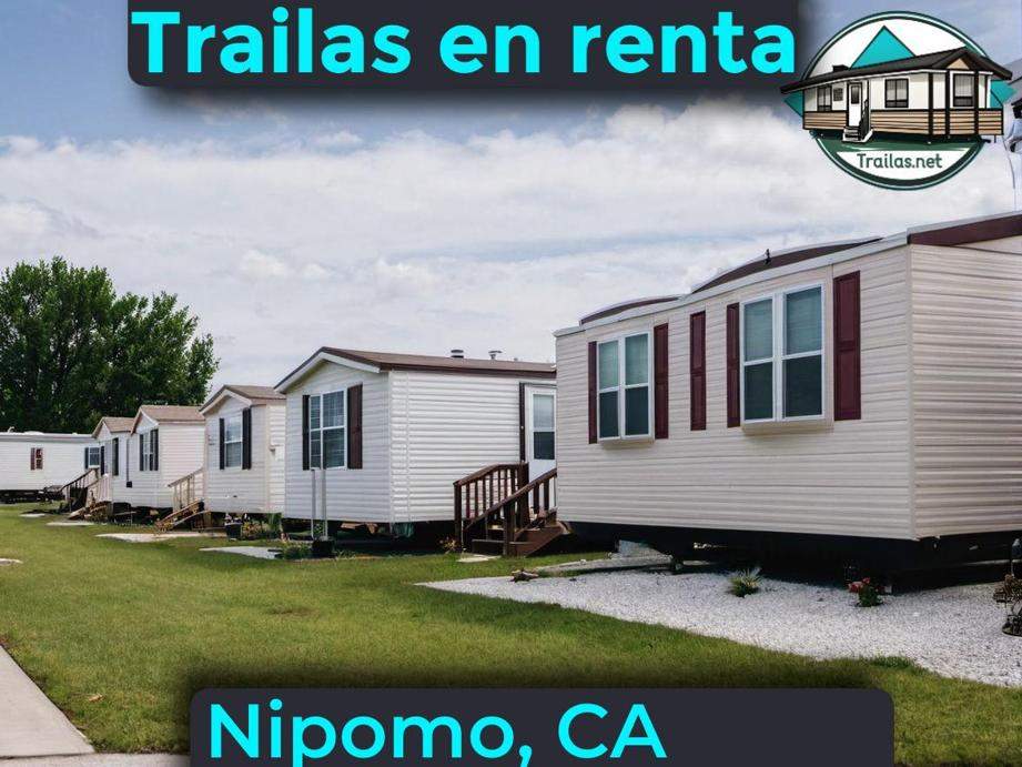Parqueaderos y parques de trailas de renta disponibles para vivir cerca de Nipomo CA