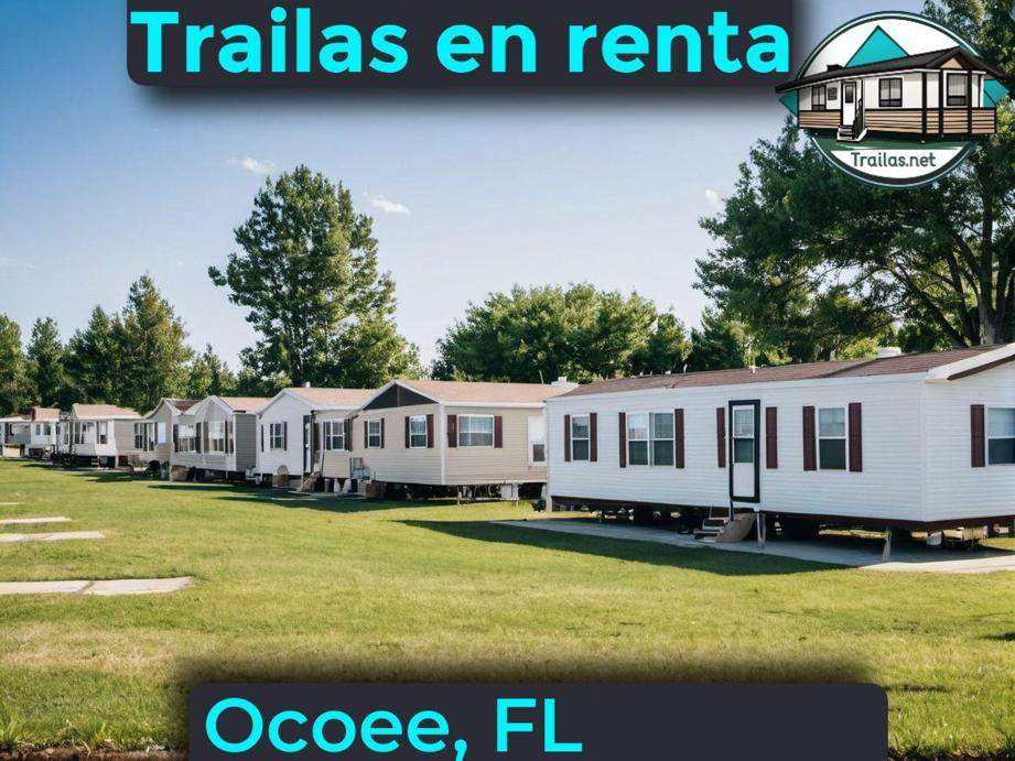 Parqueaderos y parques de trailas de renta disponibles para vivir cerca de Ocoee FL