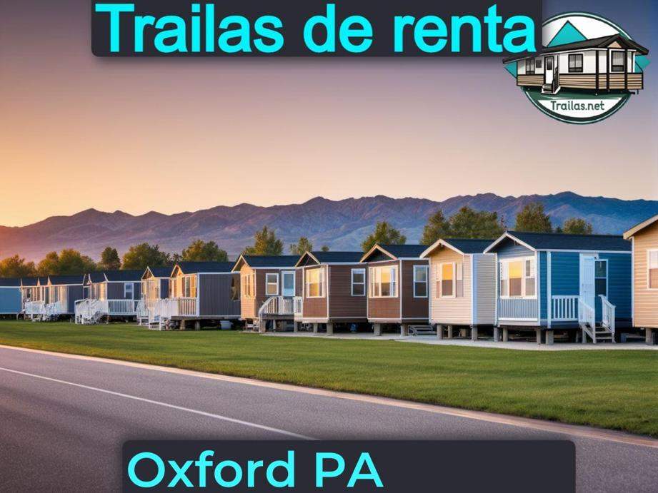 Parqueaderos y parques de trailas de renta disponibles para vivir cerca de Oxford PA