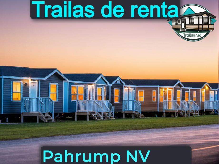 Parqueaderos y parques de trailas de renta disponibles para vivir cerca de Pahrump NV