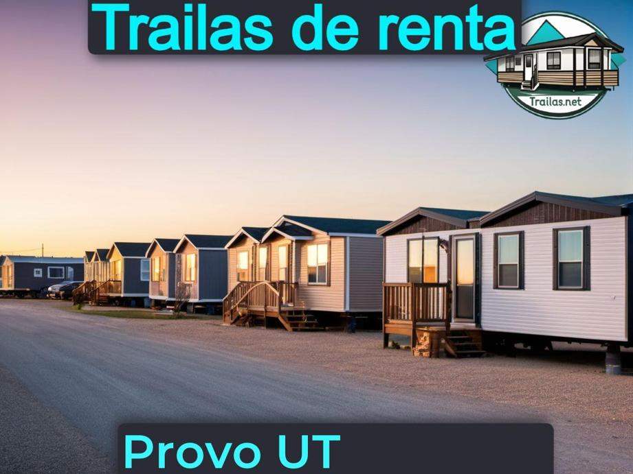 Parqueaderos y parques de trailas de renta disponibles para vivir cerca de Provo UT