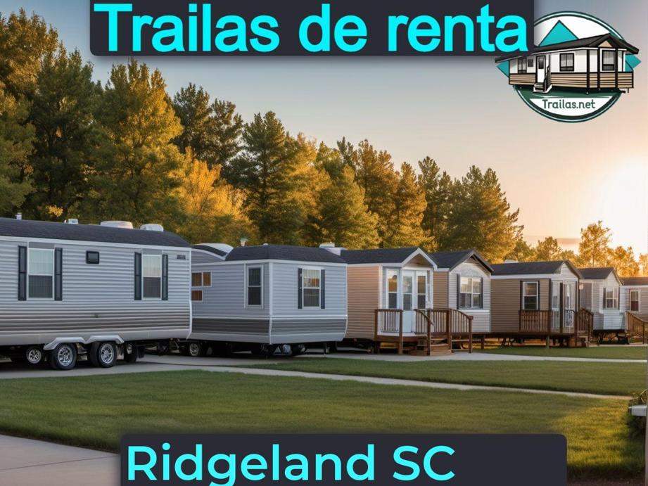 Parqueaderos y parques de trailas de renta disponibles para vivir cerca de Ridgeland SC