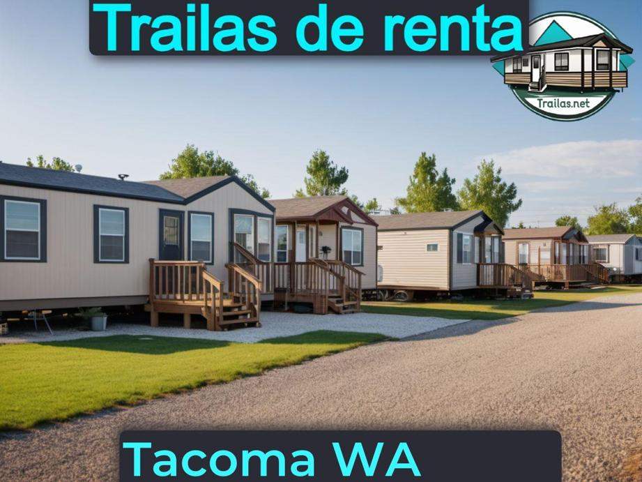 Parqueaderos y parques de trailas de renta disponibles para vivir cerca de Tacoma WA