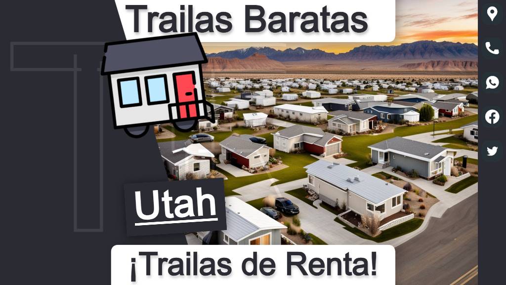 Obtén teléfonos y direcciones de parques de trailas en renta para un alojamiento accesible en el estado de Utah.