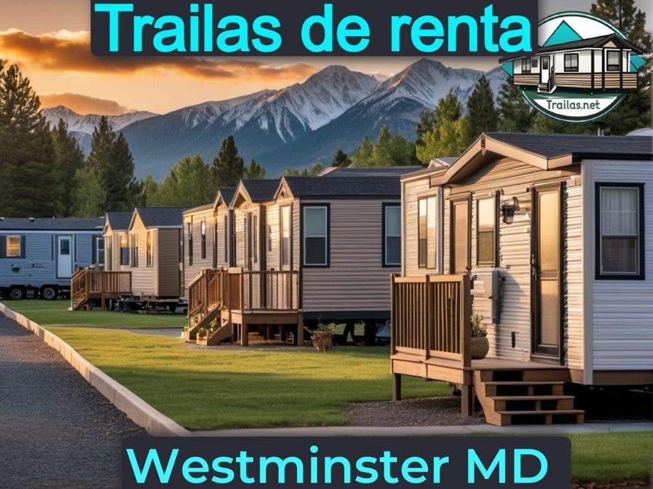 Parqueaderos y parques de trailas de renta disponibles para vivir cerca de Westminster MD
