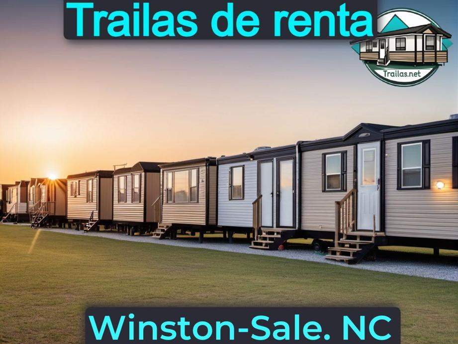 Parqueaderos y parques de trailas de renta disponibles para vivir cerca de Winston-Salem NC