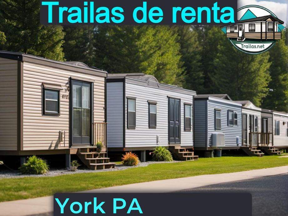 Parqueaderos y parques de trailas de renta disponibles para vivir cerca de York PA